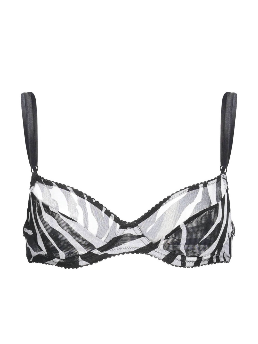 $545 DOLCE & GABBANA UNDERWIRED MESH BRA SIZE IT 1A ( 32A )